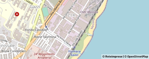 Mappa Messina