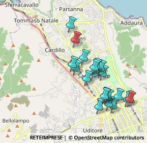 Mappa Via Ettore Majorana, 90146 Palermo PA, Italia (2.0185)
