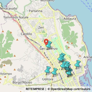 Mappa 90146 Palermo PA, Italia (3.04333)