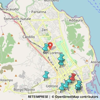 Mappa 90146 Palermo PA, Italia (3.40636)