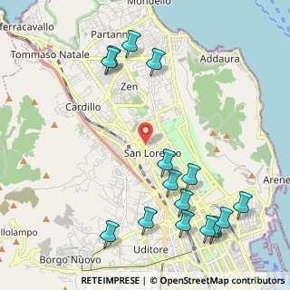Mappa 90146 Palermo PA, Italia (2.93267)