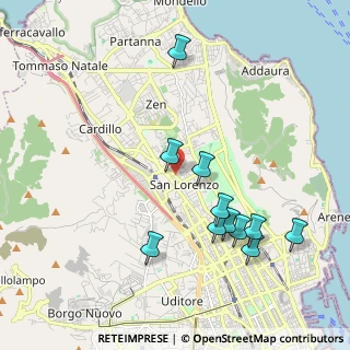 Mappa 90146 Palermo PA, Italia (2.28818)