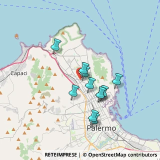 Mappa 90146 Palermo PA, Italia (3.27636)