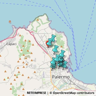 Mappa 90146 Palermo PA, Italia (3.50714)