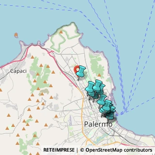 Mappa 90146 Palermo PA, Italia (4.63389)