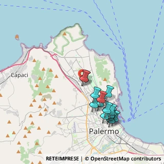 Mappa 90146 Palermo PA, Italia (4.185)