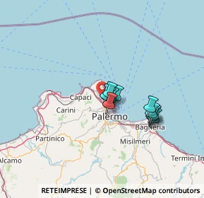 Mappa 90146 Palermo PA, Italia (10.32818)