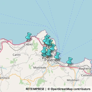 Mappa 90146 Palermo PA, Italia (4.665)