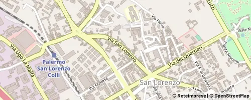 Mappa Palerme