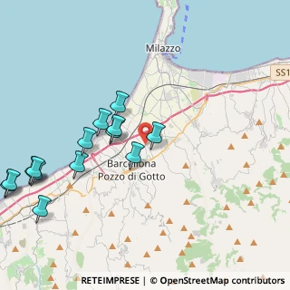 Mappa Via Pozzo Perla, 98051 Barcellona pozzo di Gotto ME, Italia (5.375)