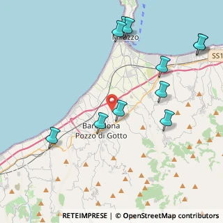 Mappa Via Pozzo Perla, 98051 Barcellona pozzo di Gotto ME, Italia (5.42)