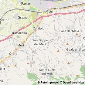 Mappa San Filippo del Mela