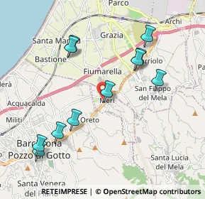 Mappa 98040 Merì ME, Italia (2.33364)