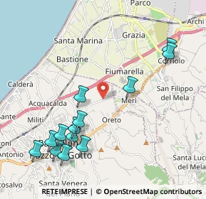 Mappa Via Enna, 98051 Barcellona pozzo di Gotto ME, Italia (2.62538)