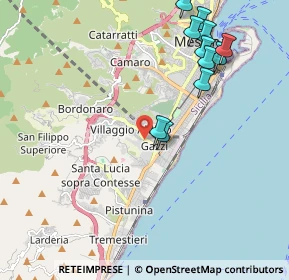 Mappa Via Rosso da Messina, 98147 Messina ME, Italia (2.51364)