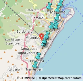 Mappa Via Rosso da Messina, 98147 Messina ME, Italia (1.91615)