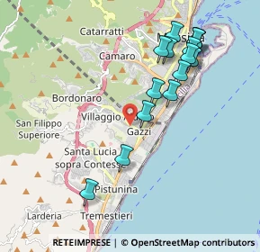 Mappa Via Rosso da Messina, 98147 Messina ME, Italia (2.268)