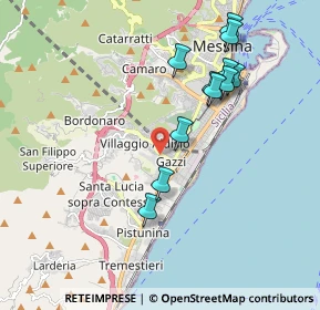 Mappa Via Rosso da Messina, 98147 Messina ME, Italia (2.10091)