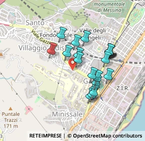Mappa Via Rosso da Messina, 98147 Messina ME, Italia (0.4205)