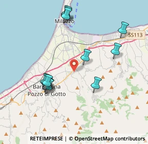 Mappa Via Prof. D'Amico, 98040 Merì ME, Italia (4.51769)