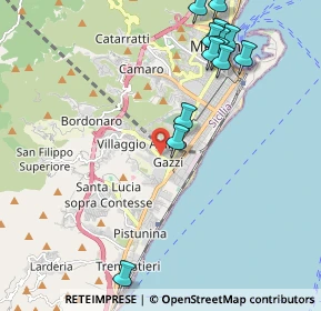 Mappa Rione Gazzi, 98147 Messina ME, Italia (2.71462)