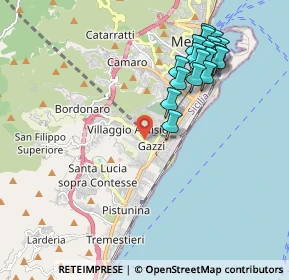 Mappa Rione Gazzi, 98147 Messina ME, Italia (2.37)