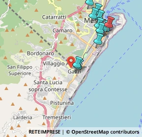 Mappa Rione Gazzi, 98147 Messina ME, Italia (2.46273)