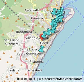 Mappa Rione Gazzi, 98147 Messina ME, Italia (1.90133)