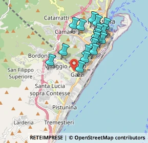 Mappa Rione Gazzi, 98147 Messina ME, Italia (1.81167)