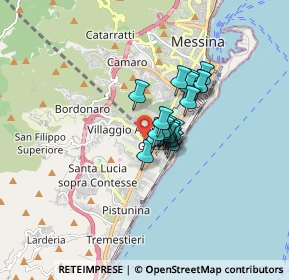 Mappa Rione Gazzi, 98147 Messina ME, Italia (1.0265)
