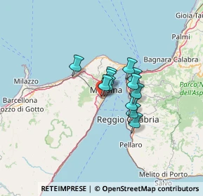 Mappa Rione Gazzi, 98147 Messina ME, Italia (8.51167)