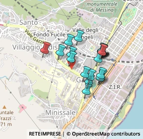 Mappa Rione Gazzi, 98147 Messina ME, Italia (0.379)