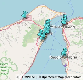 Mappa Rione Gazzi, 98147 Messina ME, Italia (6.16824)