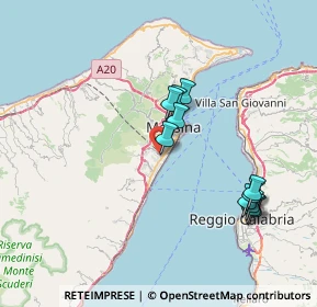 Mappa Rione Gazzi, 98147 Messina ME, Italia (7.93818)