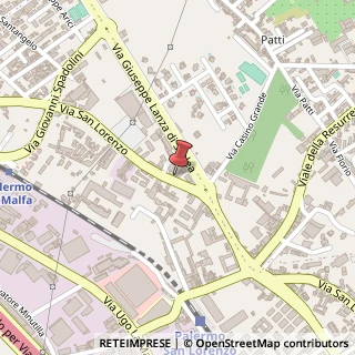 Mappa Via San Lorenzo, 273, 90146 Palermo, Palermo (Sicilia)