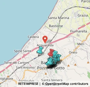 Mappa Via Contrada Acquacalda, 98051 Barcellona pozzo di Gotto ME, Italia (2.253)