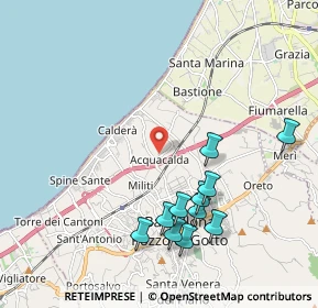 Mappa Via Contrada Acquacalda, 98051 Barcellona pozzo di Gotto ME, Italia (2.38)