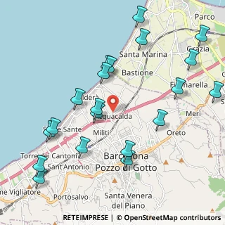 Mappa Via Contrada Acquacalda, 98051 Barcellona pozzo di Gotto ME, Italia (2.6915)