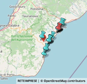 Mappa 89030 Benestare RC, Italia (10.06)