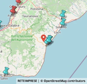 Mappa 89030 Benestare RC, Italia (32.99316)