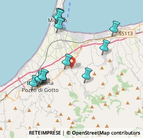 Mappa Contrada S. Girolamo, 98044 San Filippo del Mela ME, Italia (4.53538)