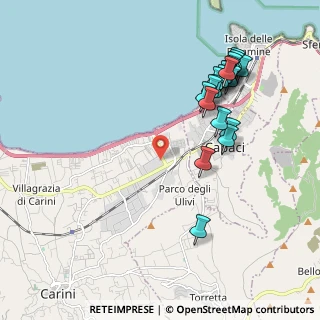 Mappa SS 113, 90044 Carini PA, Italia (2.458)