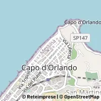 Kort Capo d'Orlando