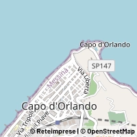 Karte Capo d'Orlando