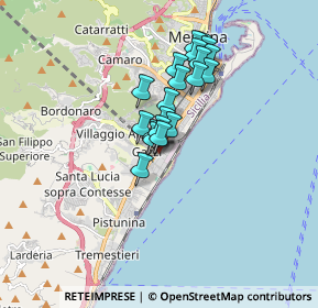 Mappa Via Oreto, 98124 Messina ME, Italia (1.3645)