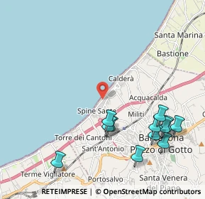 Mappa Via Spine Sante, 98051 Barcellona Pozzo di Gotto ME, Italia (2.71417)