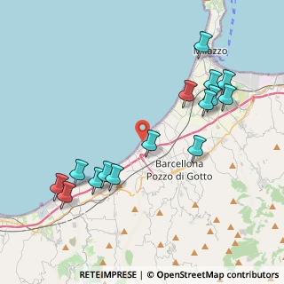 Mappa Via Spine Sante, 98051 Barcellona Pozzo di Gotto ME, Italia (4.98)