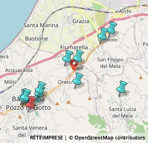 Mappa Via Tommaso Maimone, 98040 Merì ME, Italia (2.55)