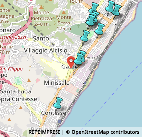 Mappa Via Vecchia Comunale, 98124 Messina ME, Italia (1.30214)