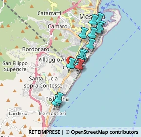 Mappa Via Vecchia Comunale, 98124 Messina ME, Italia (1.69071)